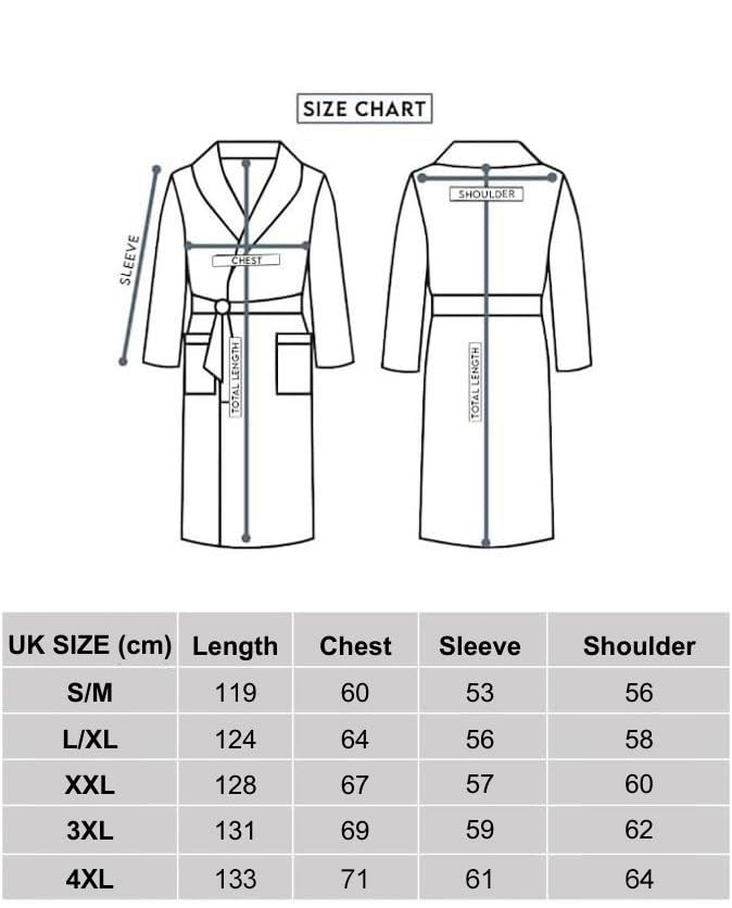 CICK Towelling Bath Robe Premium Quality Bathrobes for Women Highly Absorbent 100% Cotton Shawl Design for Men & Women for Loungewear (UK, Alpha, S, M, Regular, Regular, White)