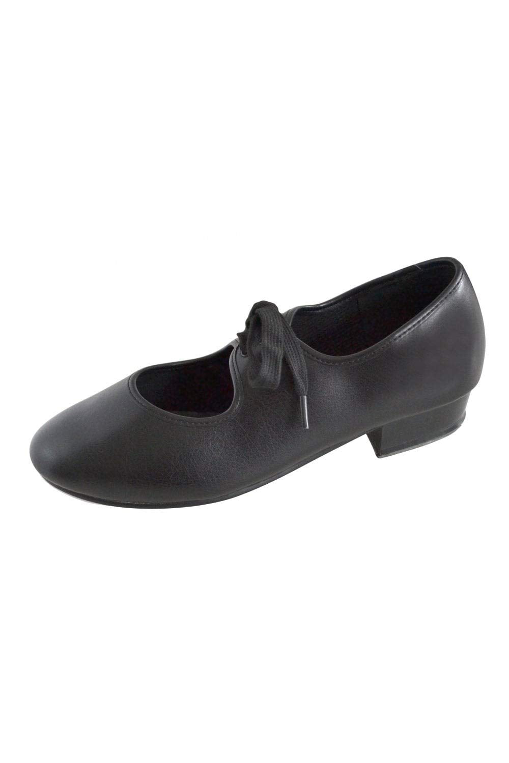 Roch Valley Low Heel PU Tap Shoes 1 Black
