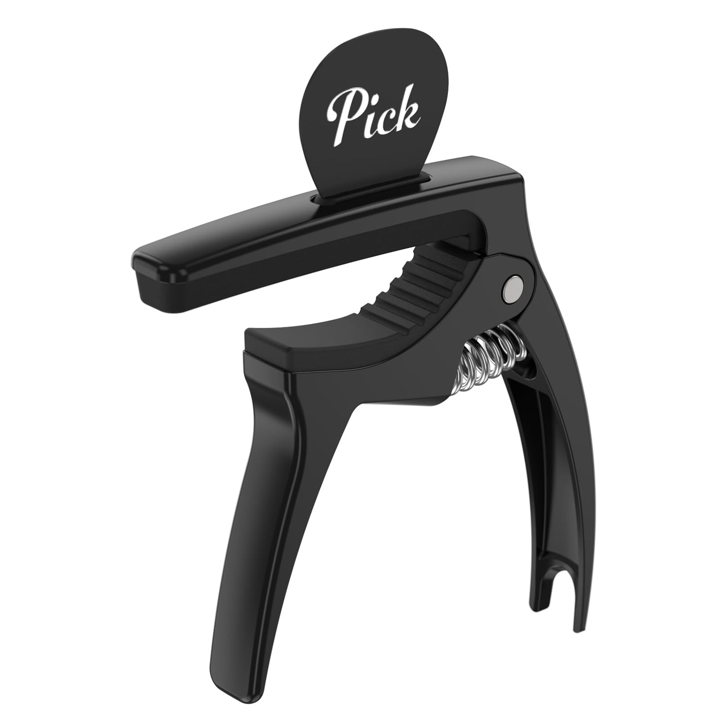 Guitar Capo,TANMUS 3in1 Zinc Metal Capo for Acoustic and Electric Guitars (with Pick Holder and 4Picks),Ukulele,Mandolin,Banjo,Guitar Accessories