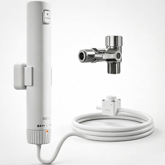 TOEE Handheld Bidet Sprayer for Toilet, 55" Leak-Proof Hose, Easy Install