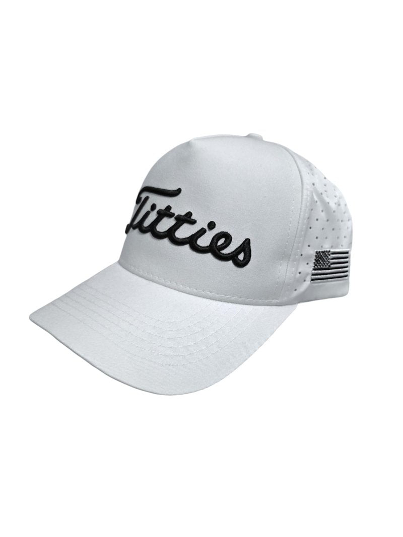 Funny Golf Hat Gifts for Men, USA Funny Golf Cap with USA Flag, Gift Party, Birthdays, Wedding Gifts One-Size Fits All (US, Alpha, One Size, White Hat with Flag)