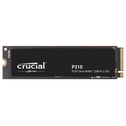 Crucial P310 1TB SSD M.2 2280 NVMe PCIe Gen4 Internal Gaming SSD, Up to 7,100MB/s, Laptop & Desktop (PC) Compatible, Solid State Drive - CT1000P310SSD801