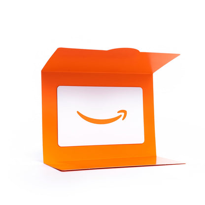 Amazon Physical Gift Card in Mini Envelope - Smile Orange | Christmas, Hanukkah, Winter