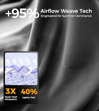 GTRACING Gaming Chair with Foot Rest & Pocket Spring Cushion, Breathable Fabric for Home Office Desk, Ergonomic High Back Computer Chair with Headrest & Lumbar Support, Black