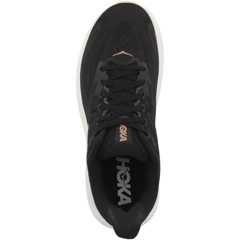 Hoka Women's Clifton 10 Black/Rose Gold 8 Medium