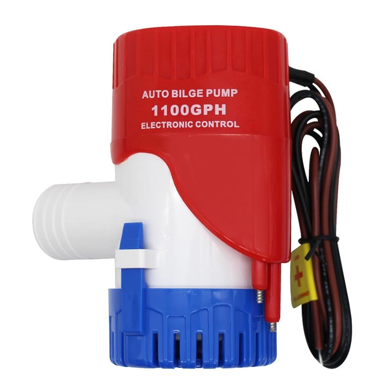 YQMIGU Automatic Bilge Pumps For Boats 12V,1100GPH Flow Rate, Simple And Reliable Design, Suitable For Yachts, Fishing Boats, And Waterlogged Areas In Households