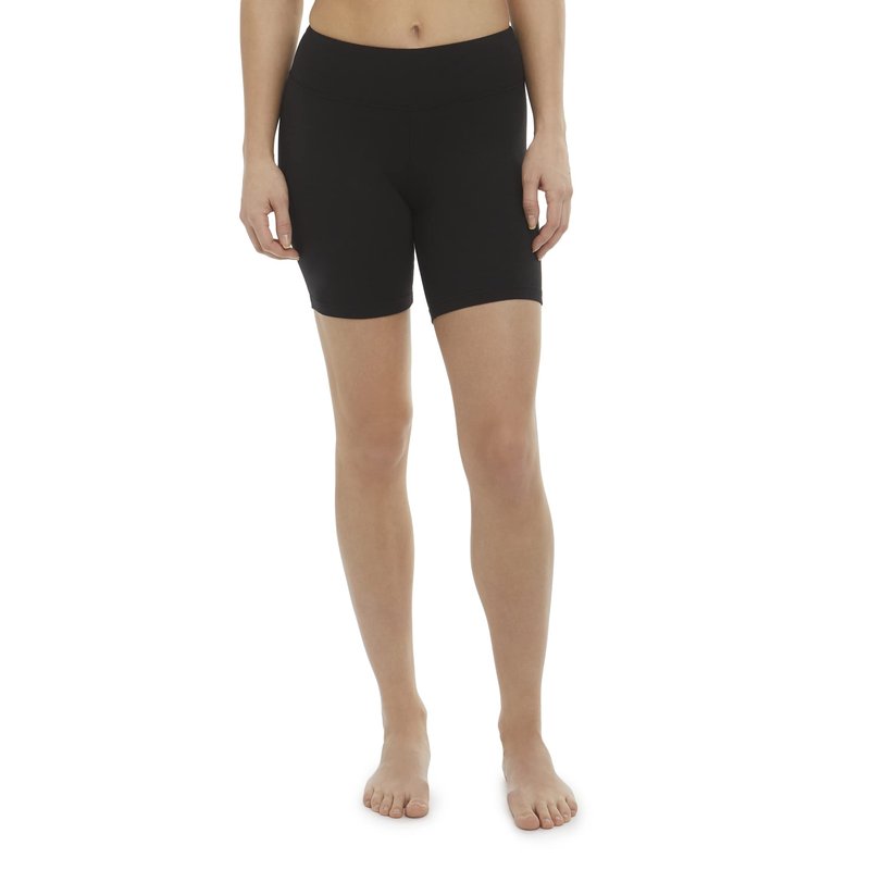 Jockey Women's Cotton Stretch 7" Bike Shorts Deep Black