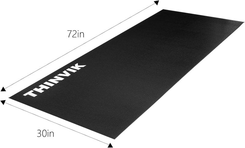Bike Mat for Peloton & Wahoo Kickr - Durable PVC Indoor Trainer Mat | 30x60in & 30x72in Options