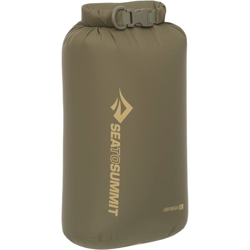 Sea to Summit Lightweight Dry Bag, Multi-Purpose Dry Storage, 3 Liter, Olive Green