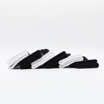 bistyle Baby Grip Ankle Socks 6 Pairs | Newborn Infant Toddlers Socks Organic Cotton | Kids Boys Girls Ankle Socks (as8, age, 2_years, 3_years, Black (Striped))