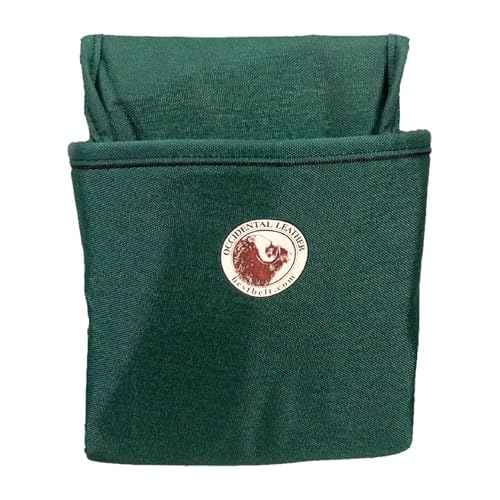 Occidental Leather Nylon Universal Bag - Green - 1 Pocket - Durable, Compact Design - Made in USA