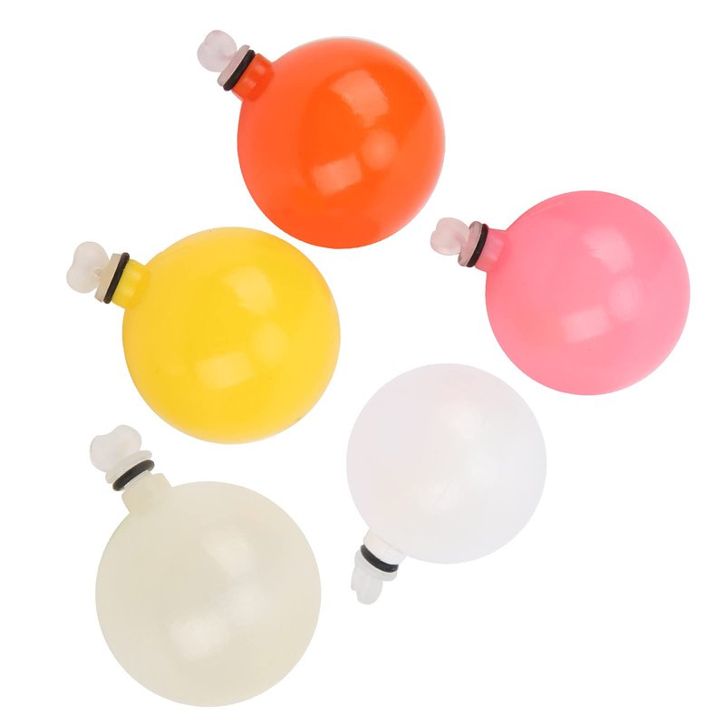 5Pcs Airlock Strike Indicators for Fly Fishing Bobber Tube Terminal Tackle Fly Fishing Parts BuoyStrike Indicator Fly Fishing Parts