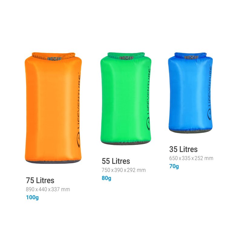 Lifeventure Ultralight Dry Bag (35 Litre)