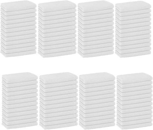 Basic Hand Towels 16x26 Inches – Bulk Pack of 96 – White Color – Soft and