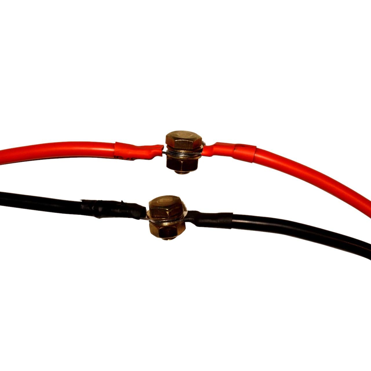 Newport 10ft Trolling Motor Battery Cable Extension Kit – 8AWG Marine-Grade Wire – Includes Connectors, Terminals & Heat Shrink – Compatible with All Newport Motors