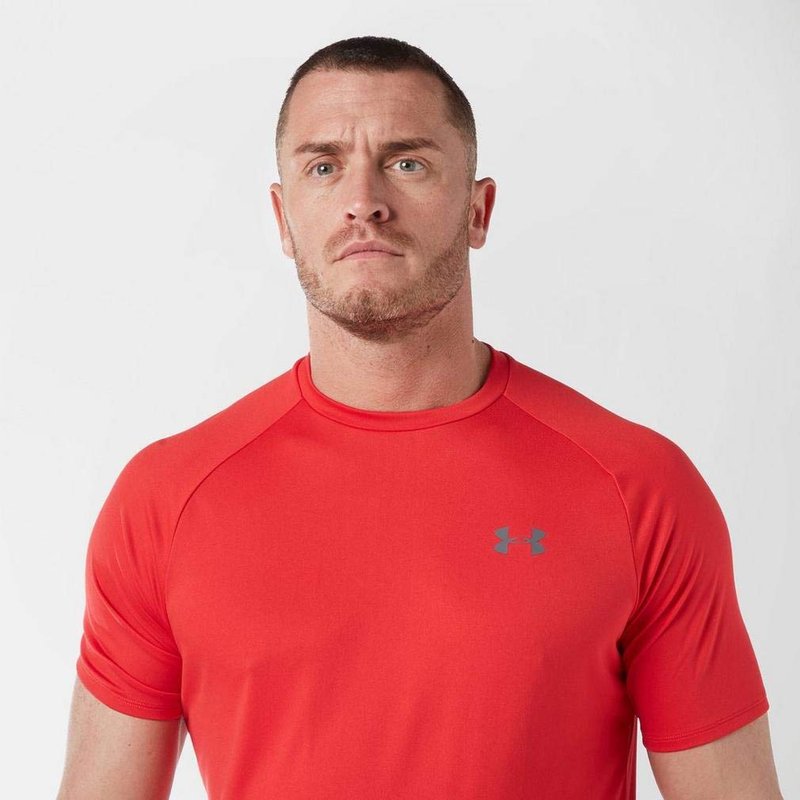 Under Armour Men's UA Tech 2.0 Short Sleeve XL Red