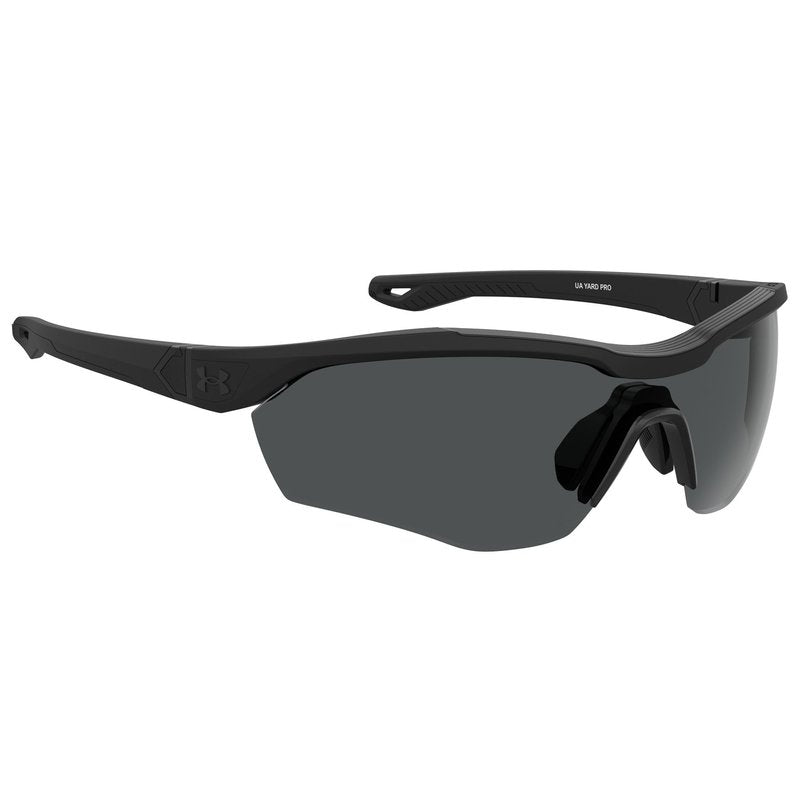 Under ArmourUA Yard Pro Sunglasses, Matte Black Frame w/ Gray Lenses 1381109