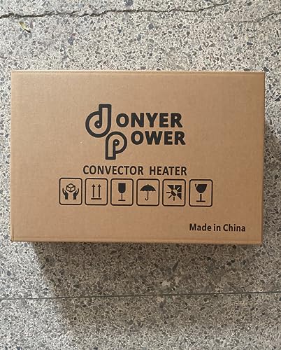 DONYER POWER Convector Radiator Heater 2000W Room Heating with Adjustable Thermostat