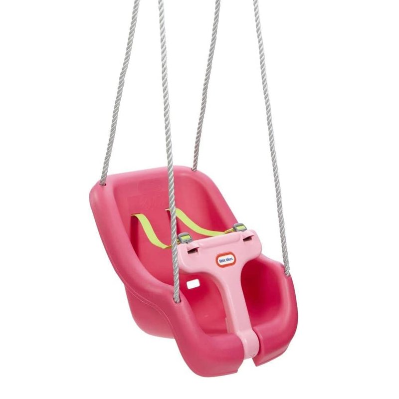 Little Tikes 650727M 2-in-1 Snug 'n Secure Swing 4pk Magenta