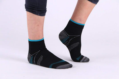 JOHNDA 6 Pairs Compression Socks for Men and Women, Plantar Fasciitis Arch Support Foot Relieve Pain Supports Heel