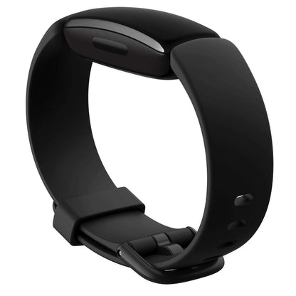Fitbit Inspire 2 Health & Fitness Tracker with a Free 1-Year Fitbit Premium Trial, 24/7 Heart Rate, Black/Black, One Size (S & L Bands Included)