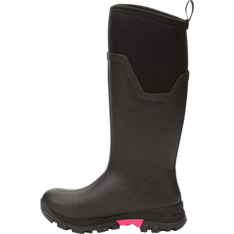 Women's Arctic Ice Tall Boot + Vibram Arctic Grip A.T., Black, Size 7(M)