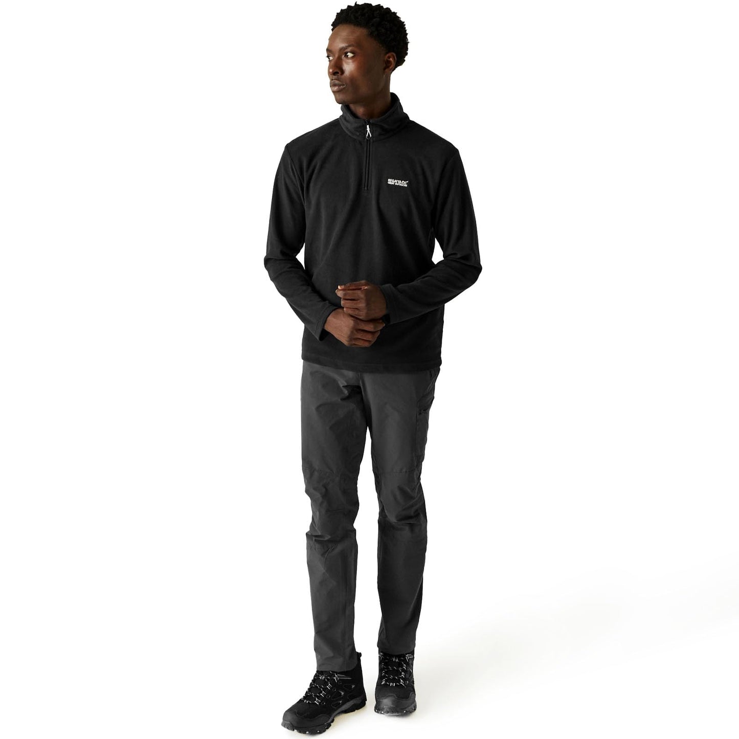 Regatta Mens Half Zip Fleece Pullover Jacket - Durable Outdoor Sports, Hiking, Cycling,Travelling, Golf, Quick Dry Extra Warm Lightweight Trekking Fleece Jacket