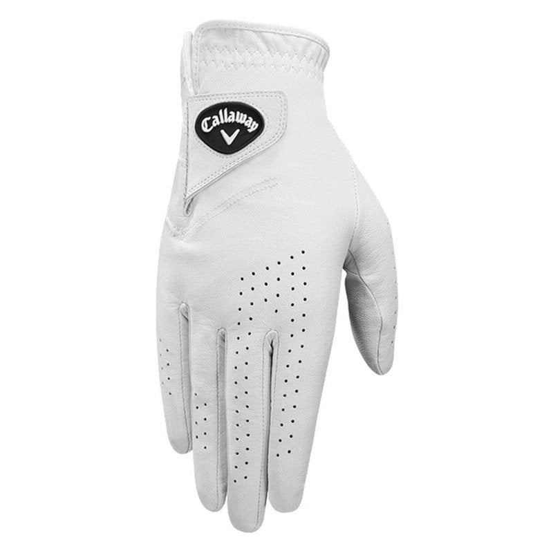 Callaway Golf Dawn Patrol Glove (Worn on Right Hand, White 2019, Medium, Standard)