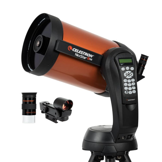 Celestron NexStar 8SE Computerized Telescope – 8-Inch Schmidt-Cassegrain Optical Tube – Fully Automated GoTo Mount with SkyAlign – Ideal for Beginners and Advanced Users – 40,000+ Object Database