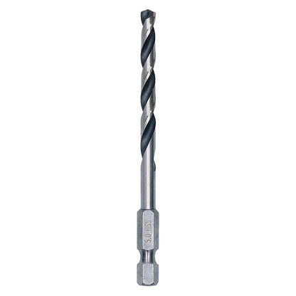 Bosch Professional 10pc PointTeQ Hex Drill Bit (for Metal, Ø: 5.0 mm, Total Length: 91 mm, ¼’’ Hex Shank, Accessory for Impact Drivers and Drill Drivers)