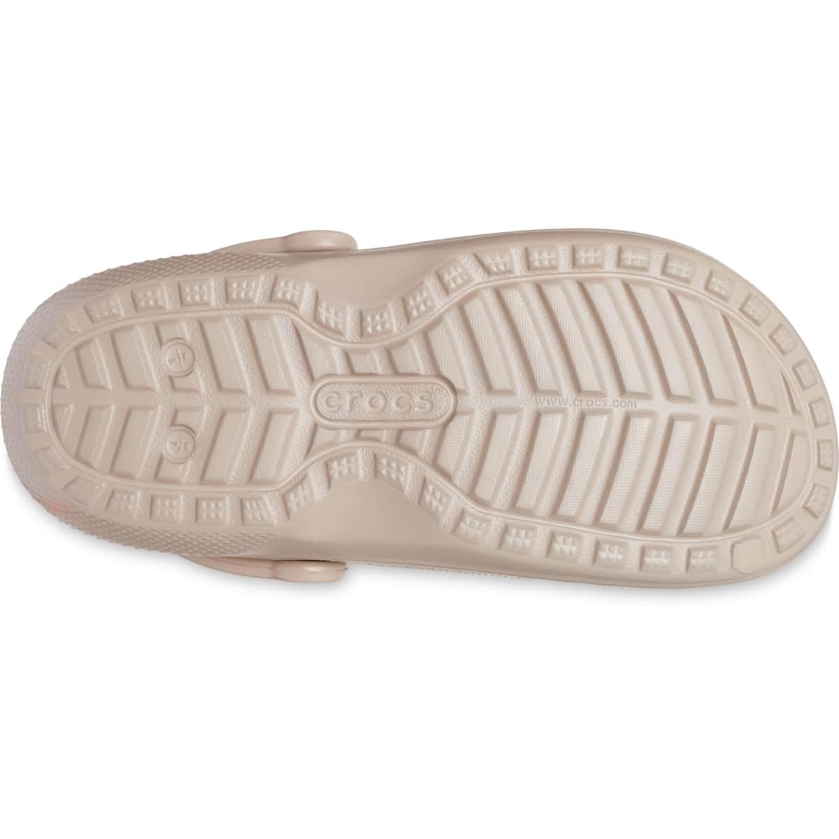 Crocs Unisex Classic Lined Clog, Mushroom Bone, 7 UK