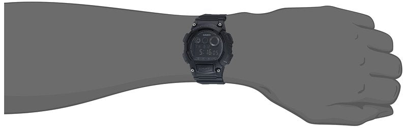 Casio Vibration Alarm Super Illuminator Stop Watch W735H-1BV