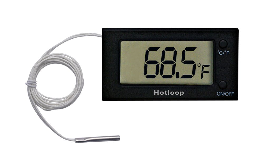 Hotloop Digital Oven Thermometer Heat Resistant up to 572°F/300°C, LCD