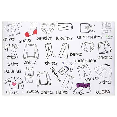 Drawer Labels, 1 Sheets Dresser Clothing Decals Clothing Sort Wall Sticker Removable Clothes Drawer Labels for Dresser for Wardrobe Organizing Home Bedroom Decoration