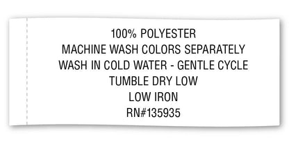 DII 100% Polyester, Spill Proof and Waterproof, Machine Washable, Tablecloth for Outdoor Use, 60x84, Warm Summer Stripe, Seats 6 to 8 People