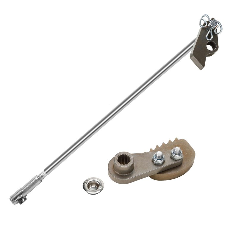 Roykaw Golf Cart Park Brake Latch Kit Replacement Compatible with Club Car DS/Carryall 1995-up Gas and Electric Vehicles, Contents Park Brake Rod and Pawl, OEM# 101187702, 10198501, 1017322