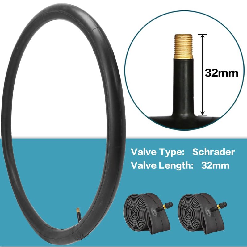 SIMEIQI Pair of 26"x1.75" Bike Tires with or Without Inner Tubes of 26“x1.75”/2.125“ Replacement Tire for Hybrid City Road Commuter Bicycles Urban