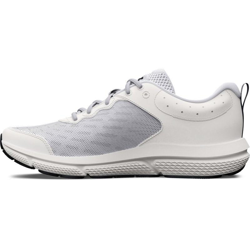 Under Armour Men's Charged Assert 10, (104) White/Black/Black, 8.5, US