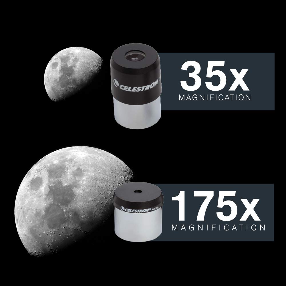 Celestron - PowerSeeker 70EQ Telescope - Manual German Equatorial Telescope for Beginners - Compact and Portable - Bonus Astronomy Software Package - 70mm Aperture