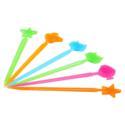 156PCS Animal Food Picks for Kids Bento Box Accessories, FATLODA Fun Kid Food Picks, Cute Fruit Toothpicks for Kids Lunch Accessories, Reusable Lunchbox Pick for Kid Toddler