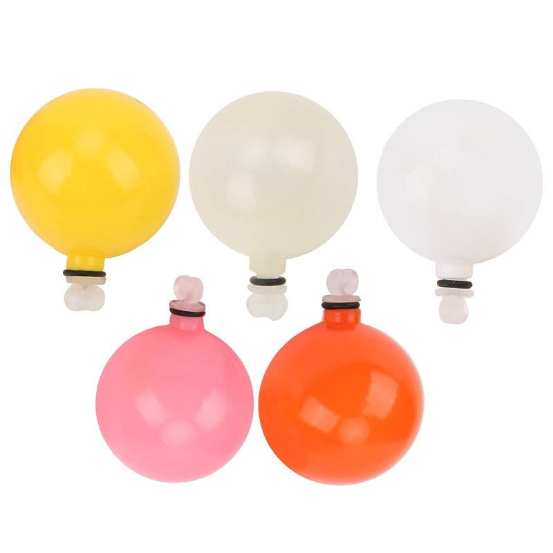 5Pcs Airlock Strike Indicators for Fly Fishing Bobber Tube Terminal Tackle Fly Fishing Parts BuoyStrike Indicator Fly Fishing Parts