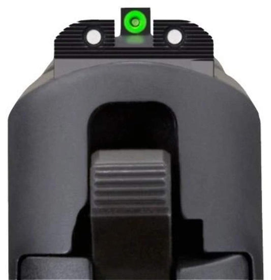 SIG SAUER X-RAY3 Enhanced Visibility 3-Dot Tritium Square Notch Day/Night Pistol Sights | High-Contrast Green #6 Front Sight & Blacked-Out #8 Rear Sight, Compatible with Sig Sauer Pistols