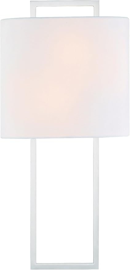 Crystorama Fremont 2 Light Polished Nickel Sconce