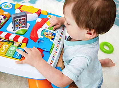 Fisher-Price Mattel Multi-Learning Table, 3 Game Modes, Multicolor (DRH34)