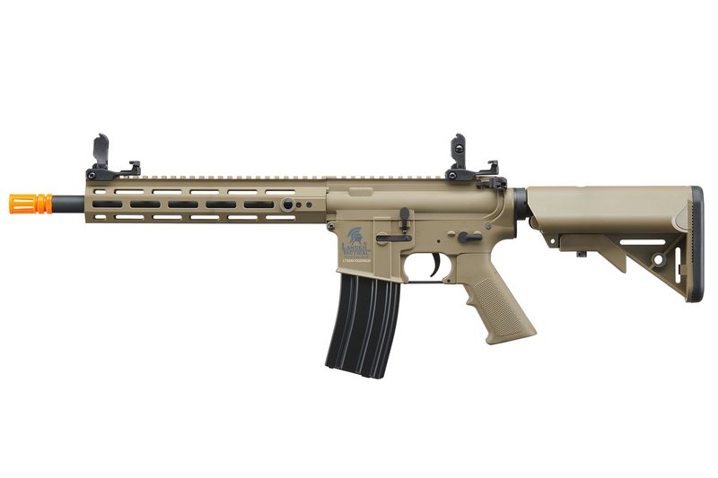Lancer Tactical Gen 2 Hellion MLOK 10" Piactinny Polymer Airsoft M4 AEG- Full/Semi-Auto Airsoft Gun (Battery and Charger Included)