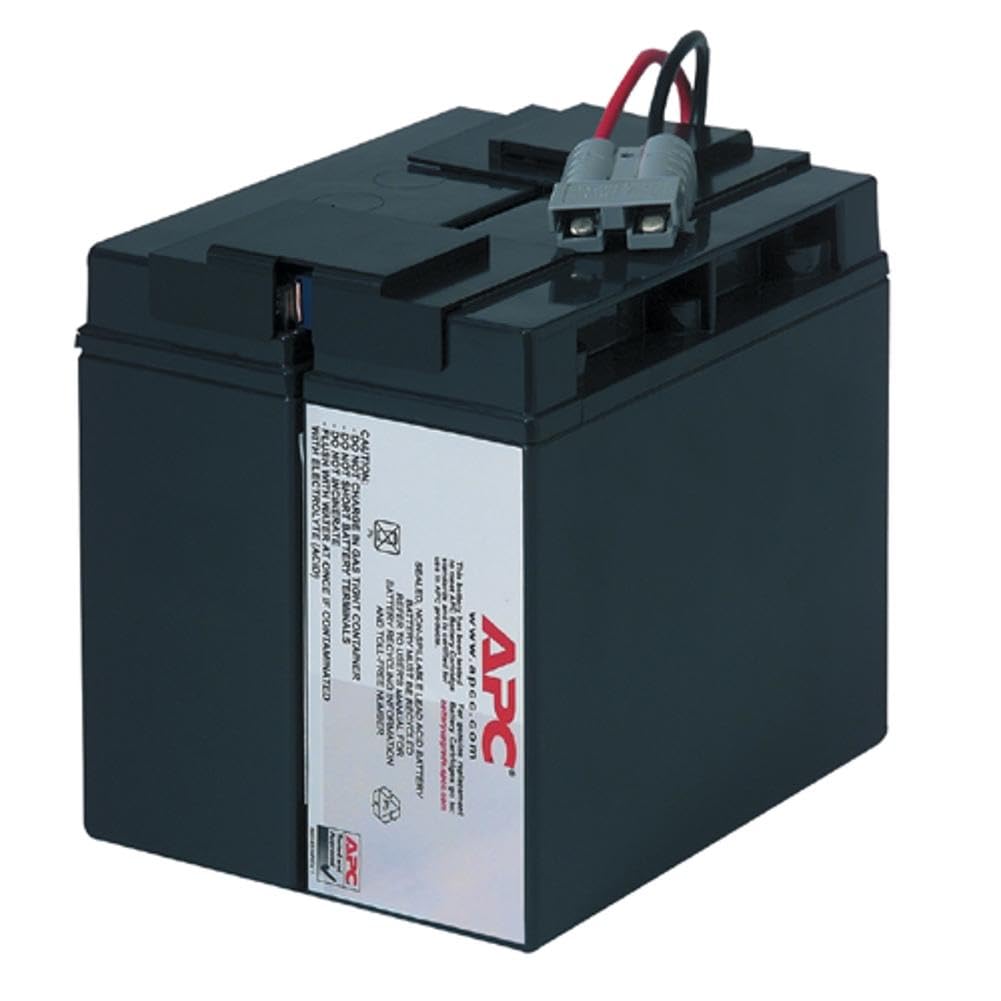 APC UPS Battery Replacement, RBC7, for APC Smart-UPS Models SMT1500, SMT1500C, SMT1500US, SUA1500, SUA1500US, SUA750XL and select others