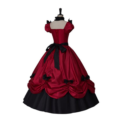 SFWXCOS Gothic Southern Belle Victorian Marie Antoinette Wedding Ball Gown Rococo Masquerade Prom Dress XXL