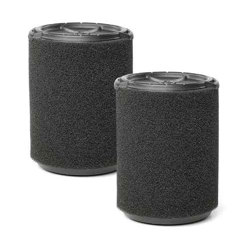 CRAFTSMAN CMXZVBE38778 Genuine Wet Application Wet Dry Vac Filter for Most 5 to 20 Gallon CRAFTSMAN Shop Vacuums, Easy Installation, Designed for High-Volume Liquid Pick-ups, 2-Pack