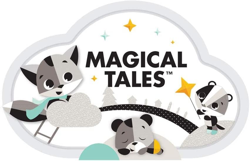 Tiny Love Magical Night 3-in-1 Projector Mobile, Baby Projector Mobile, Cot Musical Mobile with Soothing Night Light, 9 Melodies, 0m+, Magical Tales