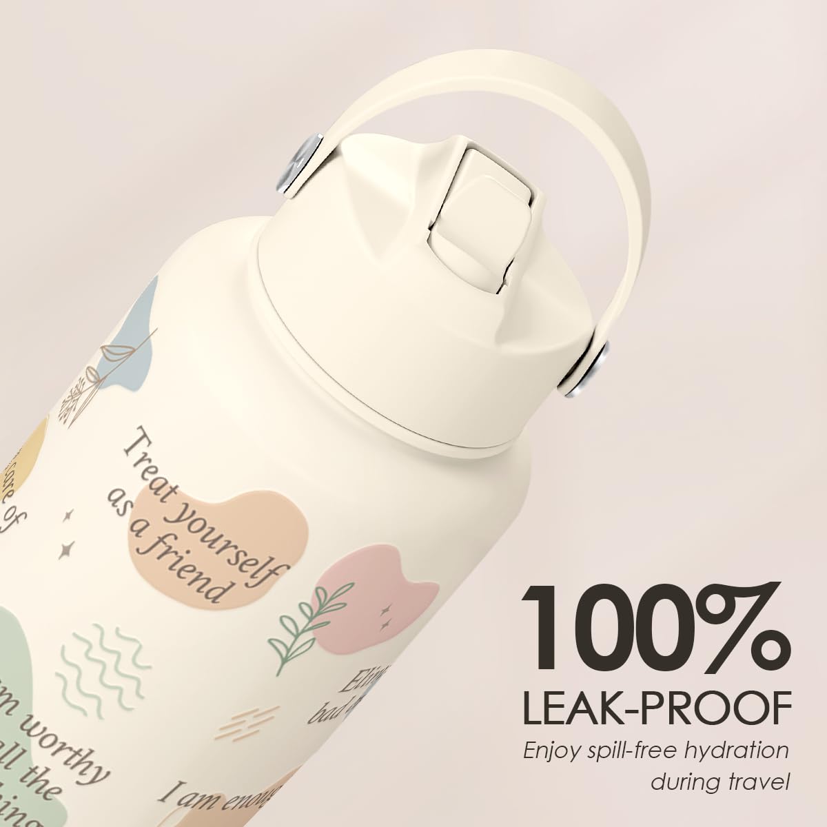 Inspiration Gifts for Women Girls, Inspiration Water Bottle 32oz Stainless Steel with Lid, Insulated Bottles Gift Idea for Birthday Christmas